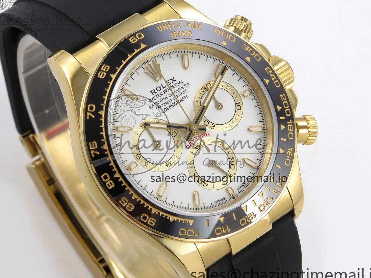 MiroTime 0417 Colorful Daytona 126518 QF 1:1 Best Edition White Dial on Oysterflex Strap SH4131 V6（Gain Weight） 1201